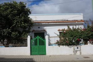 La casa de la familia Moreno en la que falleció la perra Chona